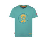 Trollkids Troll - T-Shirt - Kinder 116 Green/Orange