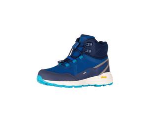 Trollkids Wanderboots "Skarvan Hiker Mid XT" in Dunkelblau - Größe 40 | Kinder Outdoor Sport Schuhe