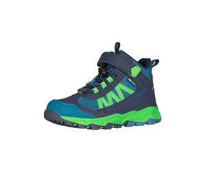 Trollkids Wanderboots "Tronfjell Hiker Mid" in Dunkelblau - Größe 28 | Kinder Outdoor Sport Schuhe