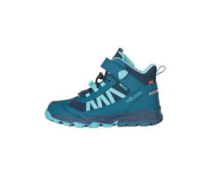 Trollkids Wanderboots "Tronfjell Hiker Mid" in Türkis - Größe 31 | Kinder Outdoor Sport Schuhe