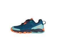 Trollkids - Kid's Sandefjord Hiker XT - Multisportschuhe, Gr. 34, blau (DuskyTurquoise/DarkNavy/GlowOrange)