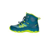 Trollkids - Kid's Sirdal Hiker Mid - Wanderschuhe, Gr. 31, blau (Petrol/DolphinBlue/Lime)