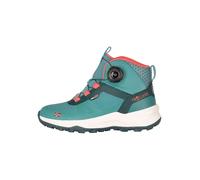 Trollkids - Kid's Trollfjord Hiker Mid XT - Wanderschuhe, Gr. 38, türkis (DustyTeal/MidnightPetrol/CoralPink)