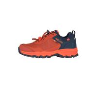 Trollkids - Kid's Trolltunga Hiker Low XT - Multisportschuhe, Gr. 34, rot (RedClay/MysticBlue/FireRed)