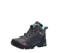 Trollkids Wanderschuhe "Trolltunga Hiker Mid" in Grau - Größe 35 | Kinder Outdoor Sport Schuhe