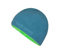 Trollkids Wende-Beanie "Finnmark" in Blau - Größe 52-56 cm | Baby Muetzen