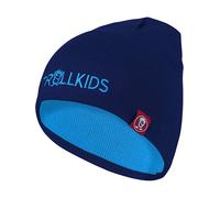 Trollkids Wende-Beanie "Troll" in Dunkelblau - Größe 52-56 cm | Baby Muetzen