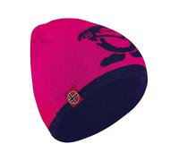 Trollkids Wende-Beanie "Troll" in Pink - Größe 48-52 cm | Baby Muetzen