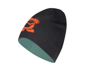 Trollkids Wende-Beanie "Troll" in Schwarz - Größe 52-56 cm | Baby Muetzen