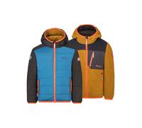 Trollkids Wende-Winterjacke "Sandvika" in Blau - Größe 140 | Kinderjacken