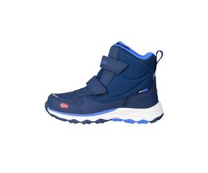 Trollkids Winterboots "Hafjell" in Blau - Größe 28 | Kinder Outdoor Sport Schuhe