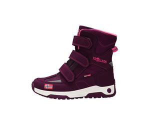 Trollkids Winterboots "Lofoten XT" in Lila - Größe 34 | Kinderstiefel