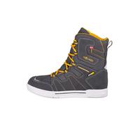 TROLLKIDS - Winterboots KIDS SKANDEN in anthracite/golden yellow grau Gr.35