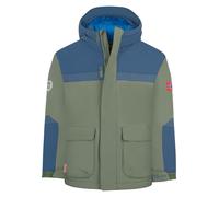 Trollkids Winterjacke "Finnmark" in Khaki - Größe 110 | Kinderjacken