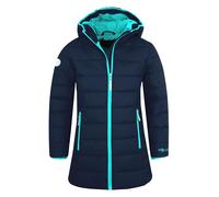 Trollkids - Girl's Stavanger Coat - Mantel, Gr. 128, blau (Navy/Mint)
