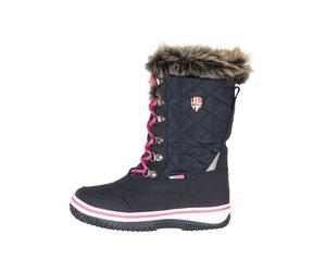 Trollkids Winterstiefel "Holmenkollen" in Dunkelblau - Größe 37 | Kinderstiefel