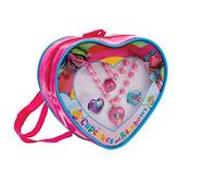 Trolls 65140 Rucksäckchen, Kette, Armband, Ringe, rot