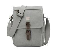 Troop London TRP0211 Klassische Umhängetasche aus Segeltuch, aschgrau