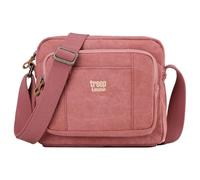Troop London TRP0235 Klassische Umhängetasche aus Segeltuch, rose, Medium