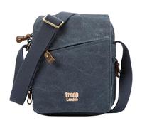 Troop London TRP0239 Klassische Umhängetasche aus Segeltuch, denim, One size