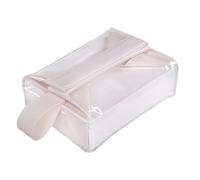 Trousse De Toilette Voyage 19x15x8 cm 160g - Organiseur Maquillage Transparent PVC Fermeture Magnétique, Poche Rangement Mince Pour Déplacement Vacances