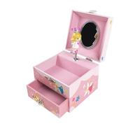Trousselier Musikspieldose Prinzessin – Schmuckschatulle mit ausziehbarer Schublade für Kinder