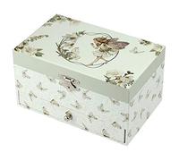 Trousselier 6260453 Schmuckschatulle für Kinder, Blumenfeen, Spieluhr mit tanzender Figur und Musik