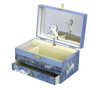 Phosphoreszierende Schmuck Spieldose Pferd "Camargue"© - Leuchtet in der Nacht