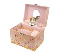 Trousselier 6260723 Schatzkiste für Kinder, Meerjungfrau, Schmuckkästchen, Spieluhr mit Musik und tanzender Figur, Musikspieluhr, Schmuckschatulle