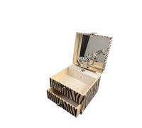 Trousselier 6260968 Schmuckkästchen für Kinder, Zebra, Spieluhr mit Musik | Geschenk zur Geburt, Geburtstag für Kinder