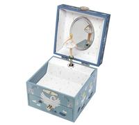 Trousselier - Ballerina - Spieluhr für Mädchen - Musik-Schmuckschatulle im Dunkeln - ideal Geschenk zur Geburt, Geburtstag oder Taufe Mädchen - leuchtet in der Nacht - Musik Schwanensee