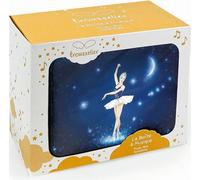 Trousselier Schmuckkästchen für Kinder 6250070 Ballerina – Spieluhr, nachtleuchtend, Blau