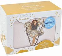Trousselier 6260614 Schmuckschatulle für Kinder, Blumenfeen, Spieluhr mit tanzender Figur und Musik, nachtleuchtend