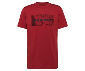 Trovat T-Shirt Men Logo Multifunktions-T-Shirt Herren-Dark Mammut Red-L