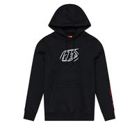Troy Lee Designs Badge Hoodie Schwarz - 2XL