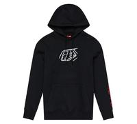 Troy Lee Designs Badge Jugend Hoodie Schwarz - YL