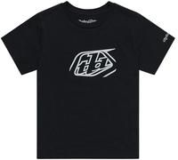 Troy Lee Designs Badge Kurzarm T-Shirt, schwarz-weiss, Größe S für Männer