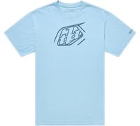 Troy Lee Designs Badge T Shirt Dawn Blau - S