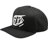 Troy Lee Designs Curved Snapback Cap, Badge, black, one size