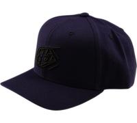 Troy Lee Designs Curved Snapback Badge Indigo Cap - Einheitsgröße Erwachsene