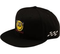 Troy Lee Designs Flat Bill Snapback Happy Dayz Cat Schwarz - Einheitsgröße Erwachsene