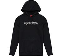 Troy Lee Designs Signature Kapuzenpullover L Black