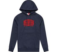 Troy Lee Designs Stamp Hoodie Dunkelblau Meliert - S