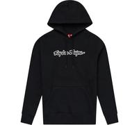 Troy Lee Designs Signature Kids Hoodie, schwarz, Größe M