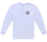 Troy Lee Designs Long Sleeve Carb Club T Shirt Weiß - 2XL