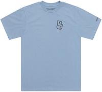 Troy Lee Designs Peace Out T-Shirt, blau, Größe XL für Männer