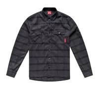Troy Lee Designs Ruckus Ride Flannel Langarmhemd grau/schwarz XL