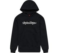 Troy Lee Designs Signature Ladies Hoodie, schwarz, Größe S für Frauen