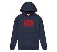 Troy Lee Designs Stamp Hoodie Dunkelblau Meliert - S