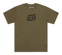 Troy Lee Designs Badge Kurzarm T-Shirt, schwarz-grün, Größe S für Männer